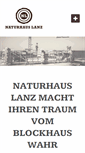 Mobile Screenshot of naturhaus-lanz.de